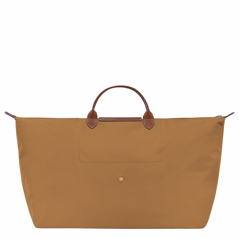 Longchamp Le Pliage Original M Travel bag - Recycled canvas Khaki | FYKB90572