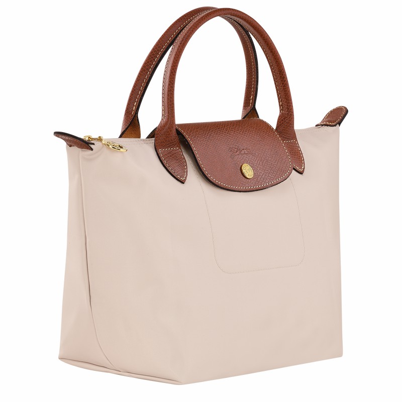 Longchamp Le Pliage Original S Handbag - Recycled canvas White | NKOF41780