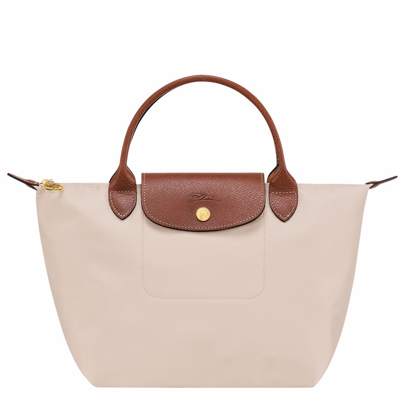 Longchamp Le Pliage Original S Handbag - Recycled canvas White | NKOF41780