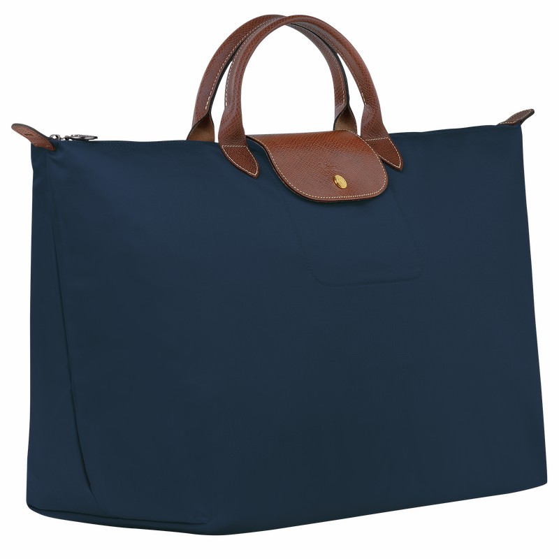 Longchamp Le Pliage Original S Travel bag - Recycled canvas Navy | GFIA38924