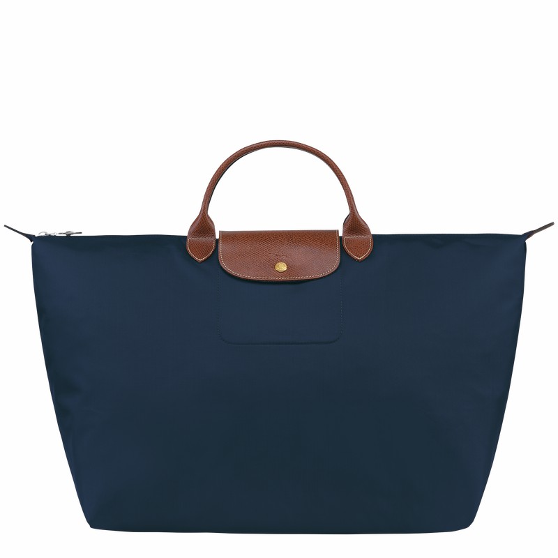 Longchamp Le Pliage Original S Travel bag - Recycled canvas Navy | GFIA38924