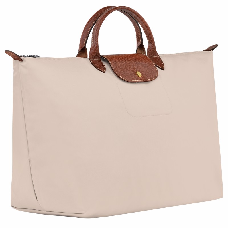 Longchamp Le Pliage Original S Travel bag - Recycled canvas White | PLJD67840