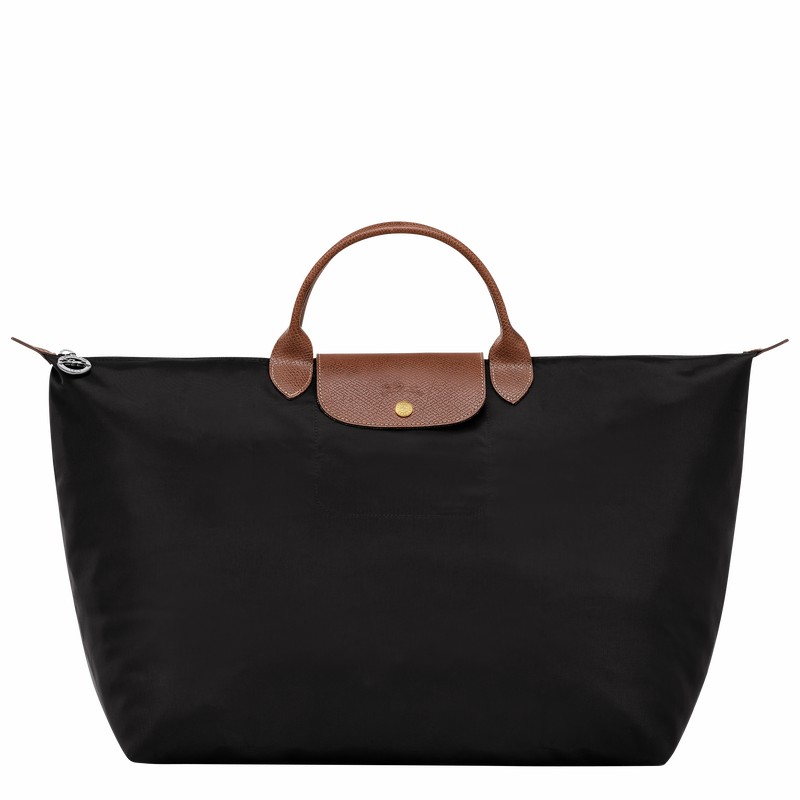 Longchamp Le Pliage Original S Travel bag - Recycled canvas Black | TSEX82307