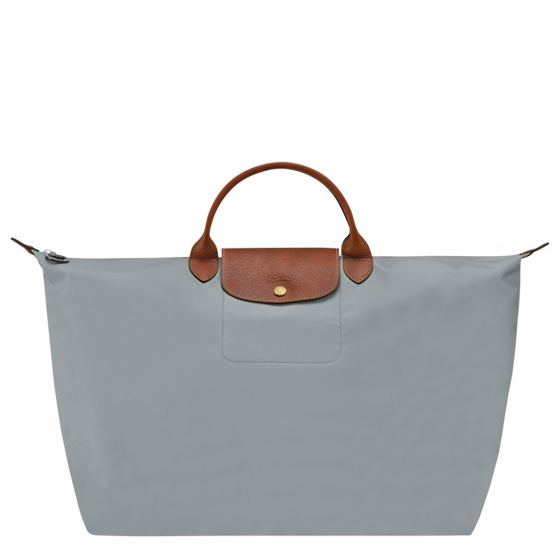 Longchamp Le Pliage Original S Travel bag - Recycled canvas Grey | DXQI36851