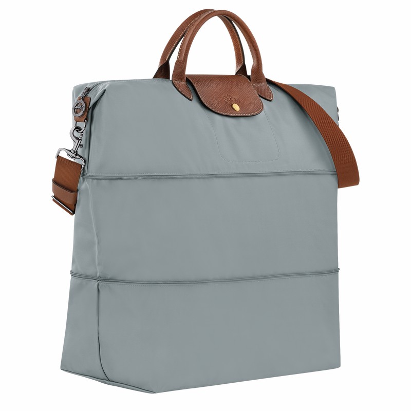 Longchamp Le Pliage Original Travel bag expandable - Recycled canvas Grey | QVFX61930