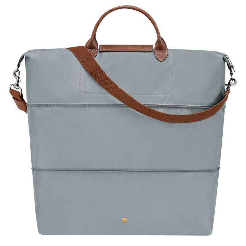 Longchamp Le Pliage Original Travel bag expandable - Recycled canvas Grey | QVFX61930