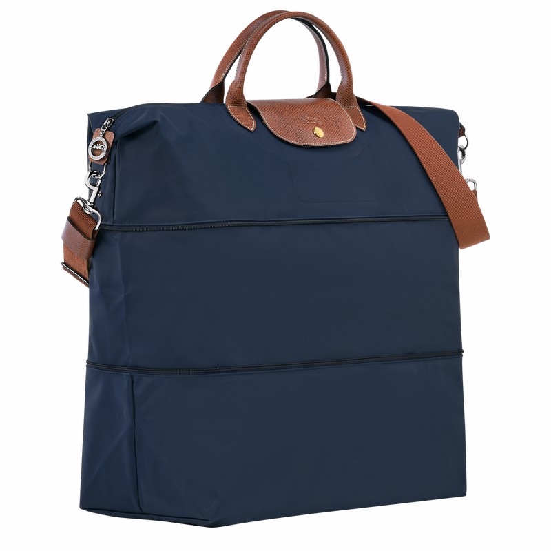 Longchamp Le Pliage Original Travel bag expandable - Recycled canvas Navy | EBNV36928