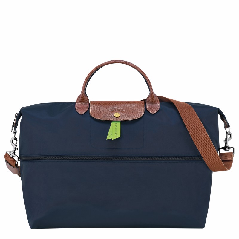 Longchamp Le Pliage Original Travel bag expandable - Recycled canvas Navy | EBNV36928