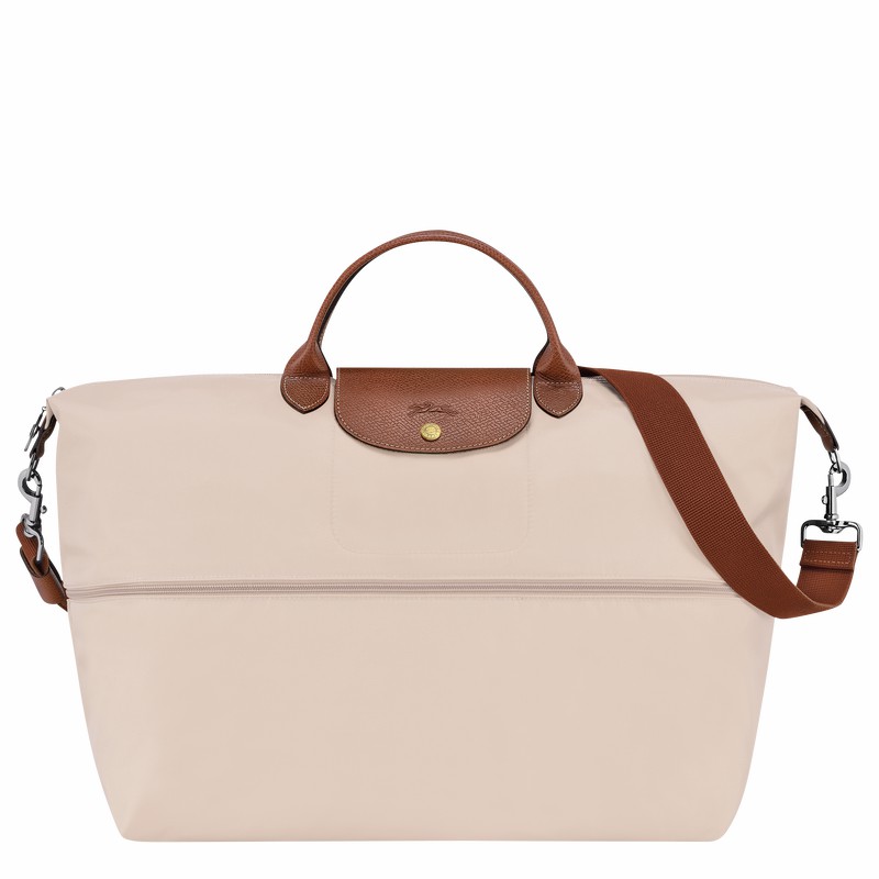 Longchamp Le Pliage Original Travel bag expandable - Recycled canvas White | YXMR19560