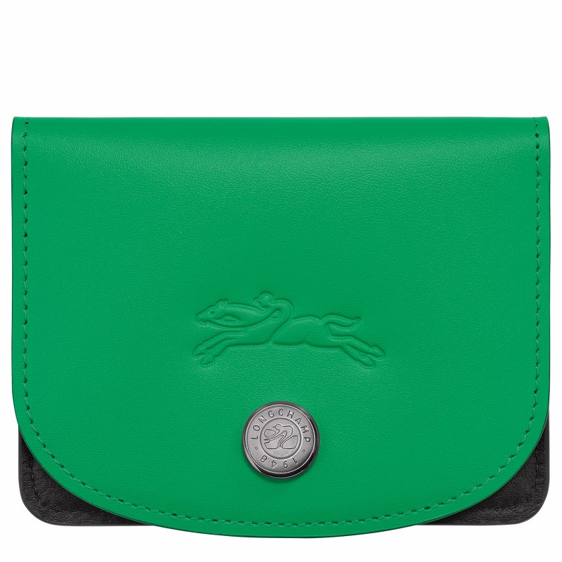 Longchamp Le Pliage Xtra Card holder - Leather Green | RWDT34610