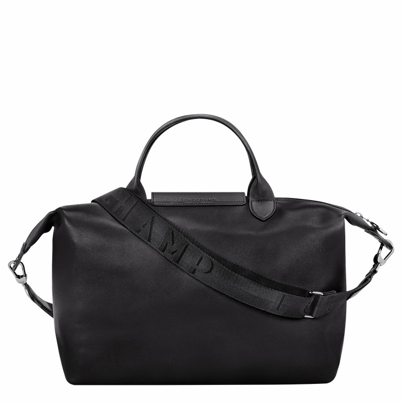 Longchamp Le Pliage Xtra L Handbag - Leather Black | RDGX23415