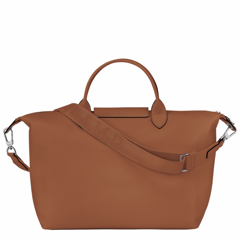 Longchamp Le Pliage Xtra L Handbag - Leather Brown | SIQC12094