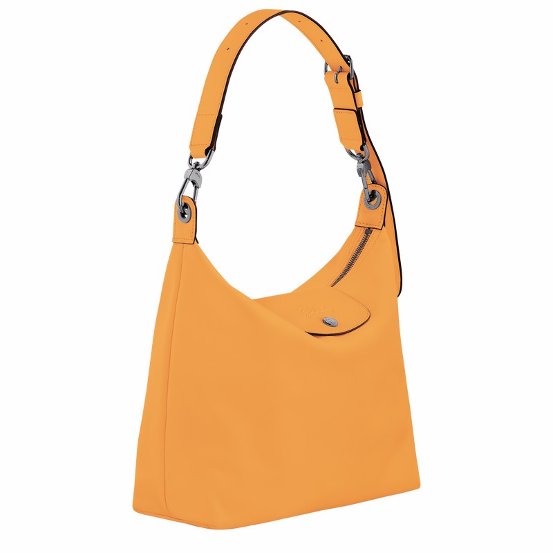 Longchamp Le Pliage Xtra M Hobo bag - Leather Apricot | SGKY39768