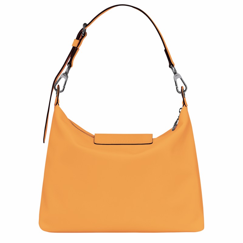 Longchamp Le Pliage Xtra M Hobo bag - Leather Apricot | SGKY39768