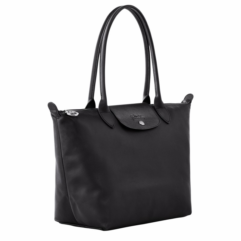 Longchamp Le Pliage Xtra M Tote bag - Leather Black | PILZ23760