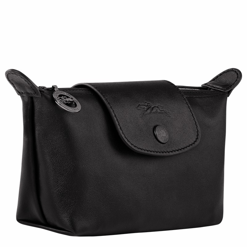 Longchamp Le Pliage Xtra Pouch - Leather Black | NKSL10962