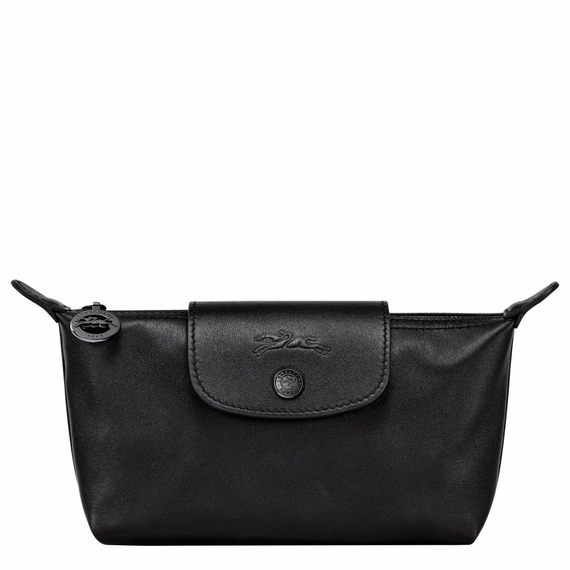 Longchamp Le Pliage Xtra Pouch - Leather Black | NKSL10962