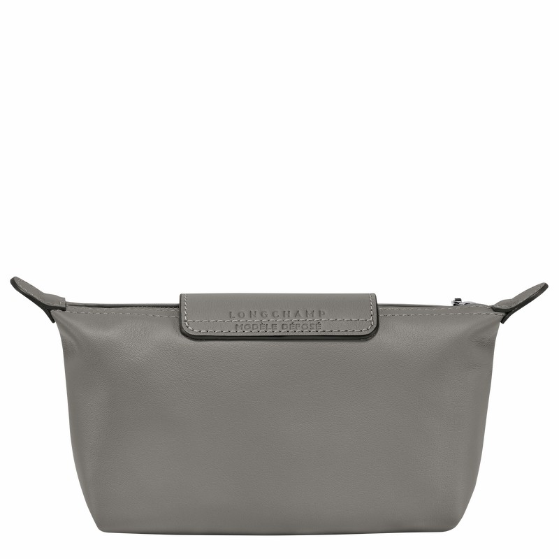 Longchamp Le Pliage Xtra Pouch - Leather Grey | XHWL41269