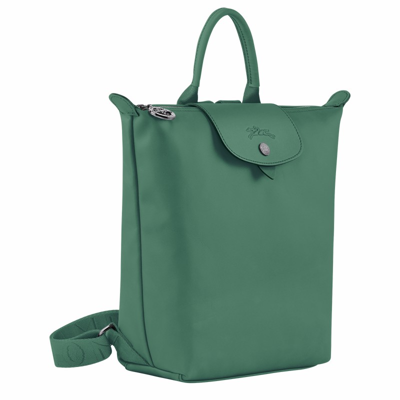 Longchamp Le Pliage Xtra S Backpack - Leather Olive | FBPC85402