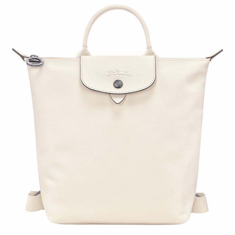 Longchamp Le Pliage Xtra S Backpack - Leather White | XPCO96348