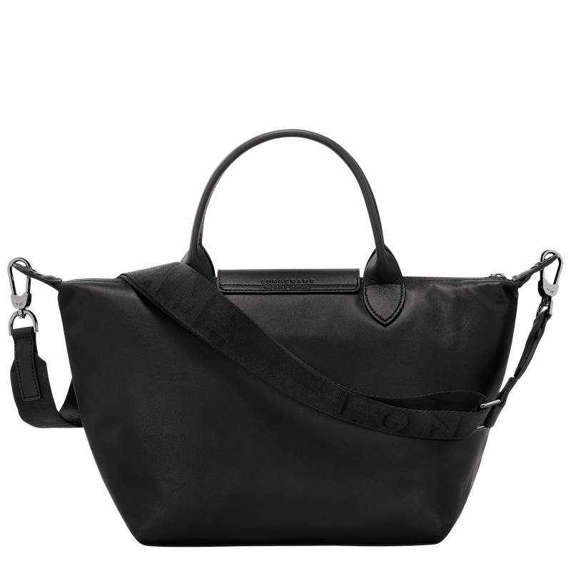 Longchamp Le Pliage Xtra S Handbag - Leather Black | YHEO03296