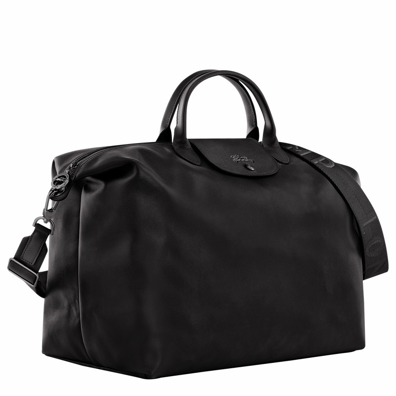 Longchamp Le Pliage Xtra S Travel bag - Leather Black | GLSP12406