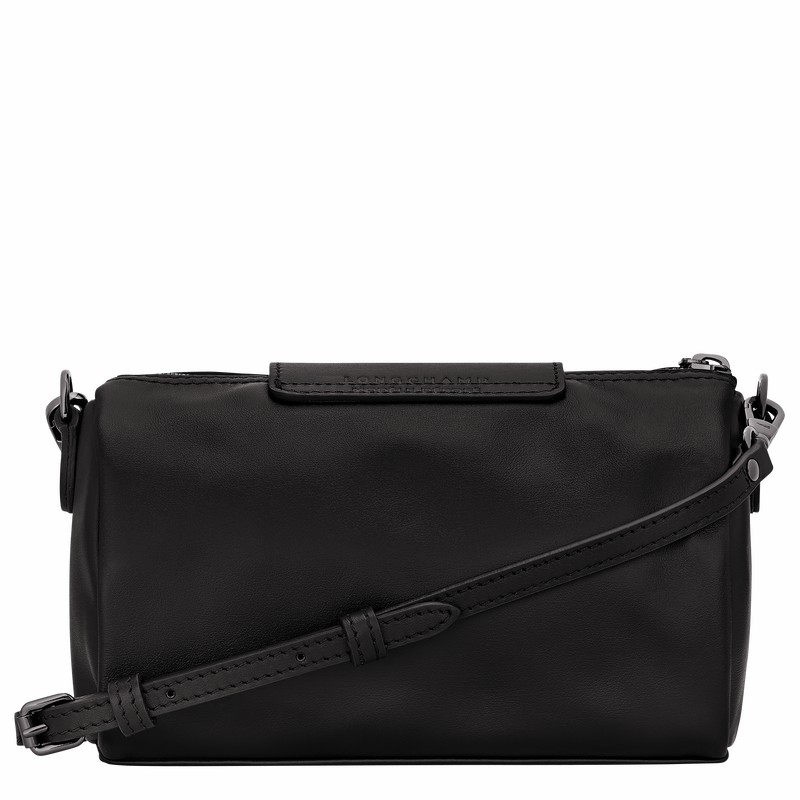 Longchamp Le Pliage Xtra XS Crossbody bag - Leather Black | KUPC48670