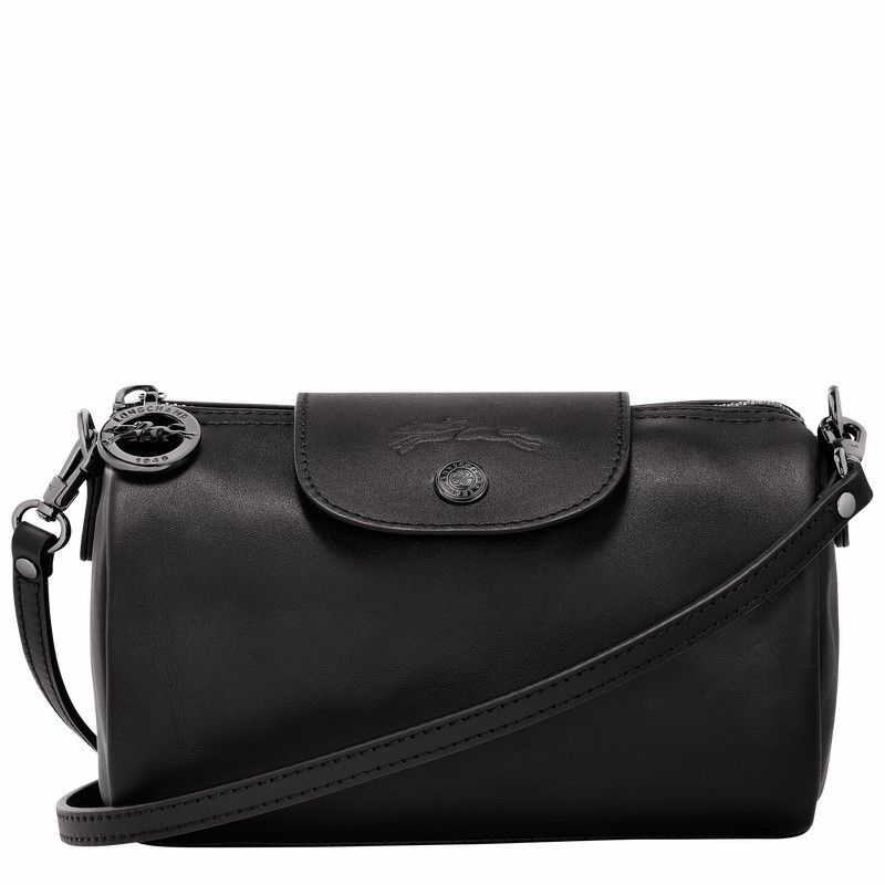 Longchamp Le Pliage Xtra XS Crossbody bag - Leather Black | KUPC48670