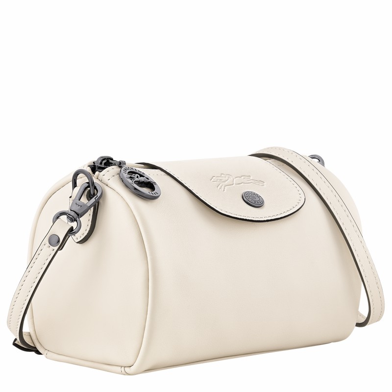 Longchamp Le Pliage Xtra XS Crossbody bag - Leather White | EFJY94217