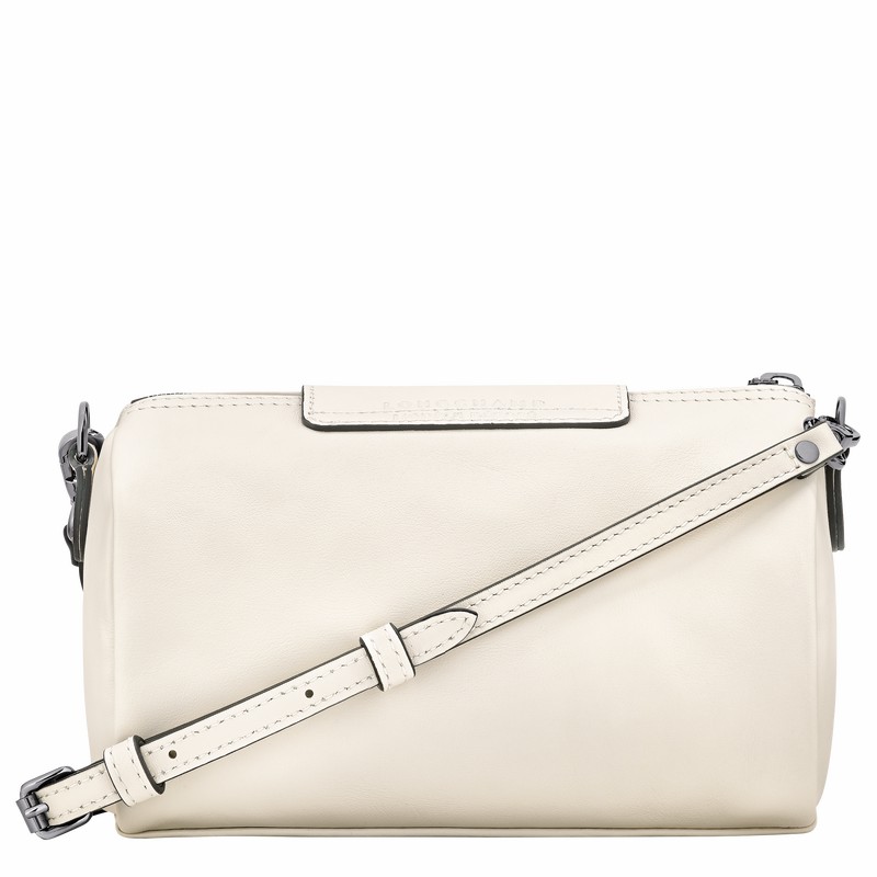 Longchamp Le Pliage Xtra XS Crossbody bag - Leather White | EFJY94217