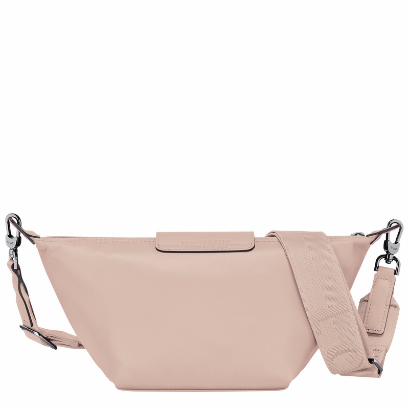 Longchamp Le Pliage Xtra XS Crossbody bag - Leather Beige | WNIL82416