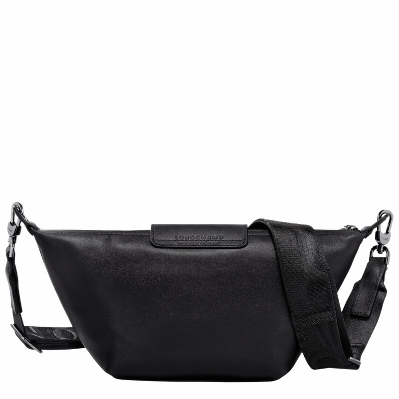 Longchamp Le Pliage Xtra XS Crossbody bag - Leather Black | ROYF71365