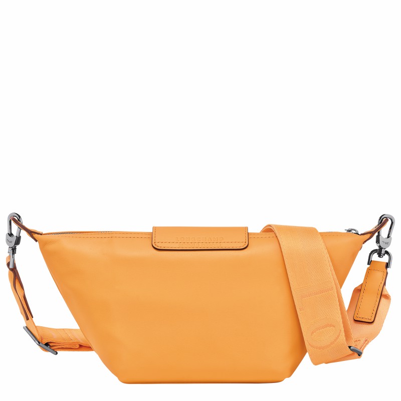 Longchamp Le Pliage Xtra XS Crossbody bag - Leather Apricot | VJPU43172