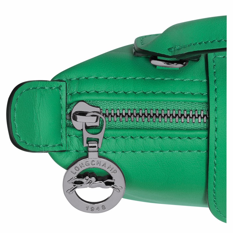 Longchamp Le Pliage Xtra XS Pouch - Leather Green | CUEI17368