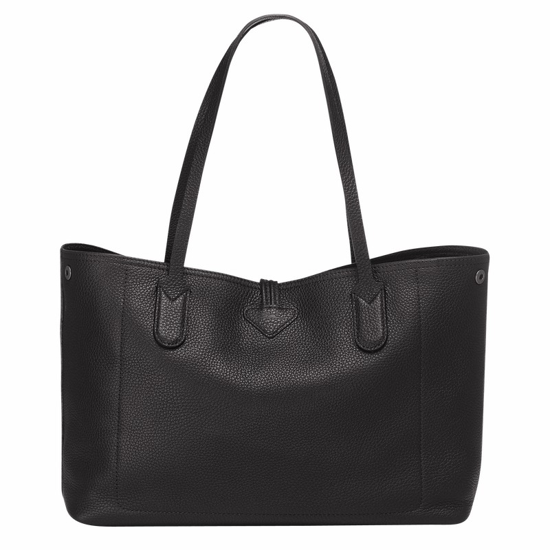 Longchamp Le Roseau Essential L Tote bag - Leather Black | CFLI71265