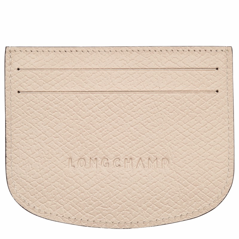 Longchamp ÉPURE Card holder - Leather White | OFSG50836