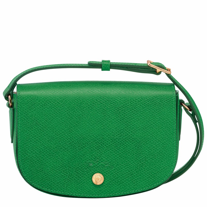 Longchamp ÉPURE S Crossbody bag - Leather Green | PAHU04672