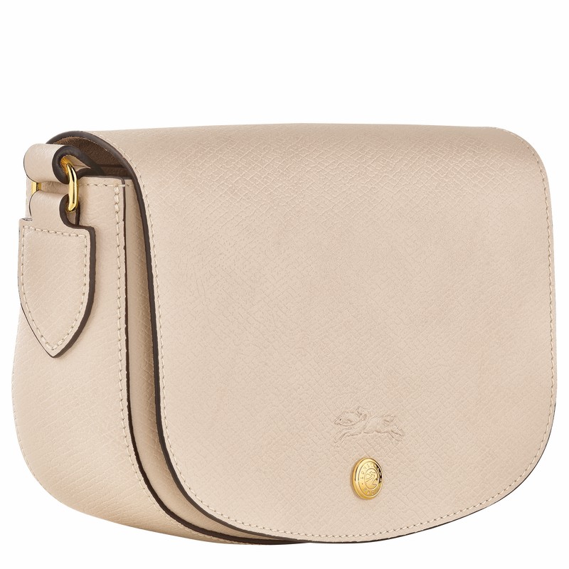 Longchamp ÉPURE S Crossbody bag - Leather White | HALR97581