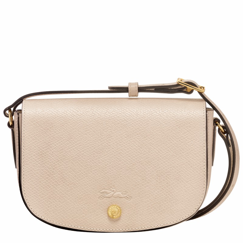 Longchamp ÉPURE S Crossbody bag - Leather White | HALR97581