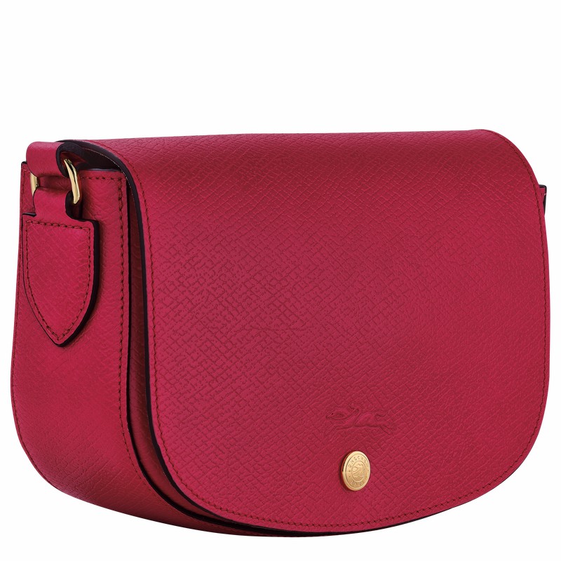 Longchamp ÉPURE S Crossbody bag - Leather Fuchsia | QDBV69214