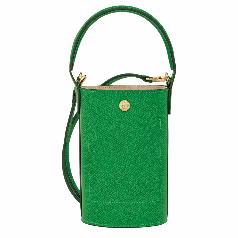 Longchamp ÉPURE XS Crossbody bag - Leather Green | JAFD18394