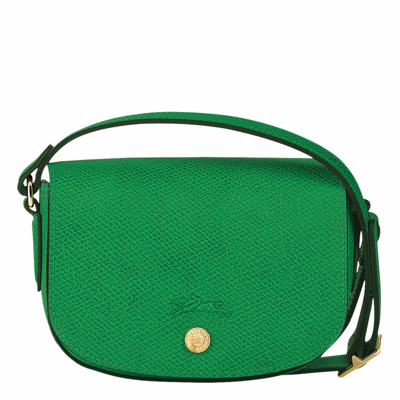 Longchamp ÉPURE XS Crossbody bag - Leather Green | LDKJ12503