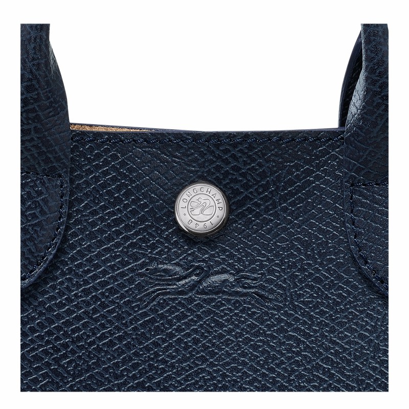 Longchamp ÉPURE XS Tote bag - Leather Navy | IUKX50479