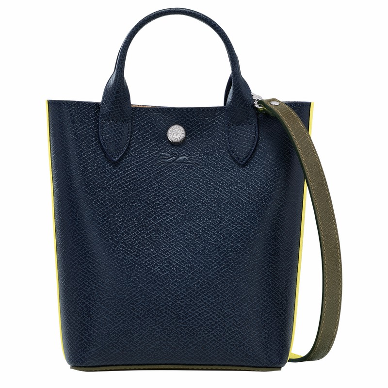 Longchamp ÉPURE XS Tote bag - Leather Navy | IUKX50479