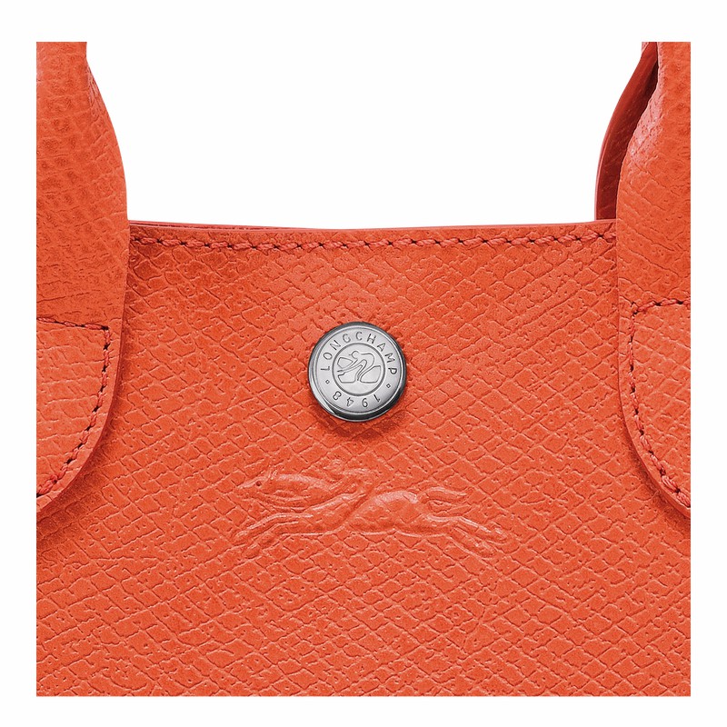 Longchamp ÉPURE XS Tote bag - Leather Orange | ABUX90145