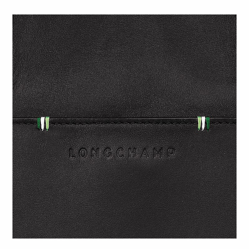 Longchamp sur Seine Briefcase - Leather Black | DEVH94830