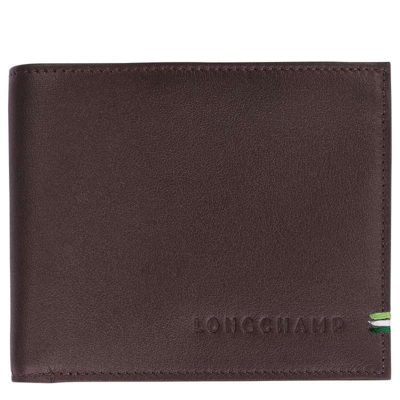 Longchamp sur Seine Wallet - Leather Beige | YLQW45610